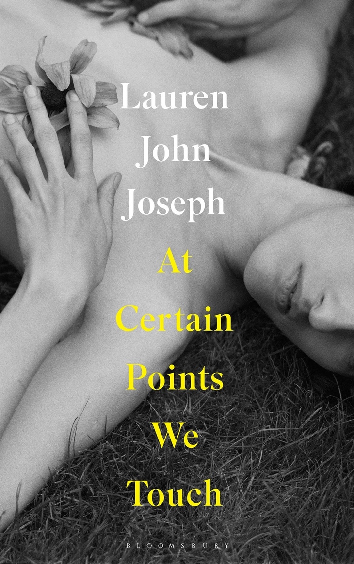 Book cover featuring the head and shoulders of someone laying down