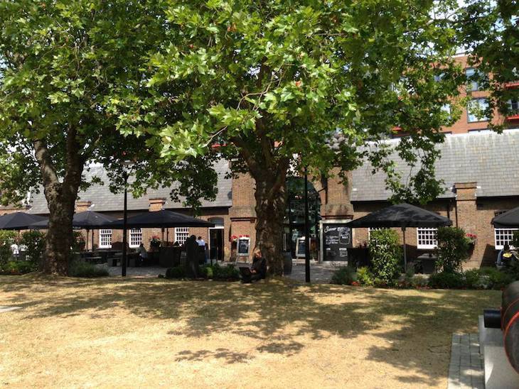 Lots of places at Dial Arch to enjoy the sun with a beer: London's best pub gardens