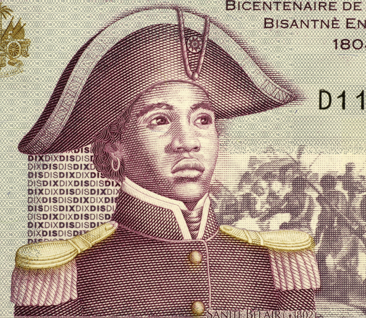 Close up of a young man in an admiral's hat, as featured on a bank note