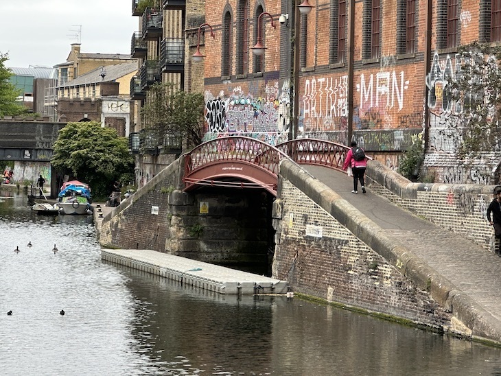 The canal tunnel known as Dead Dogs Hole in Camden Town