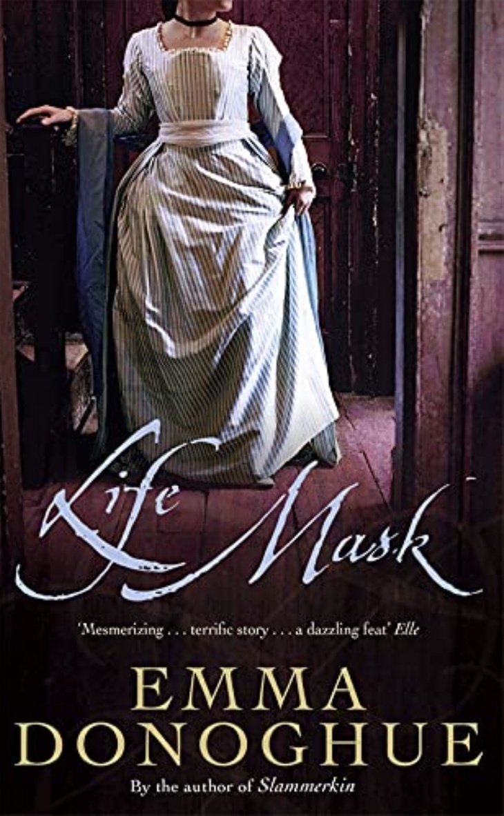 Book cover featuring woman in period dress