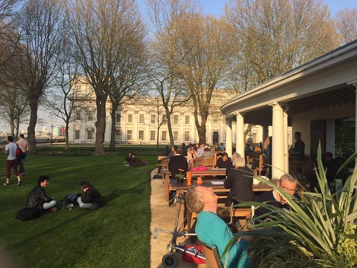 Best pub garden in London: Greenwich's Old Brewery
