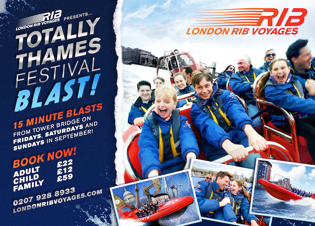 Hold on tight with your RIBS Blast trip tickets
