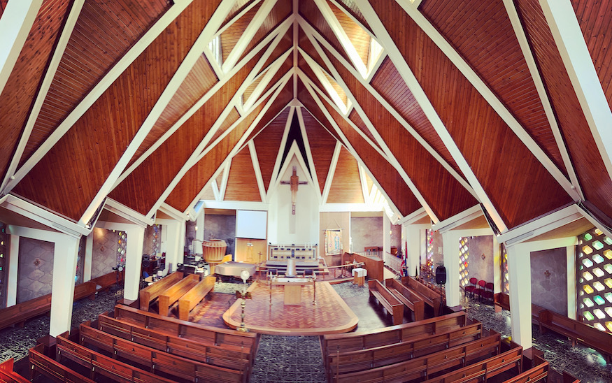 View of the interior of St Paul's Newington