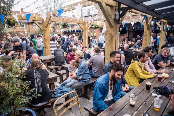 London's best beer gardens: The Beehive in Tottenham