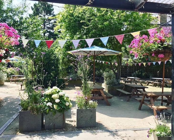 The Herne Tavern is one of London's best beer gardens