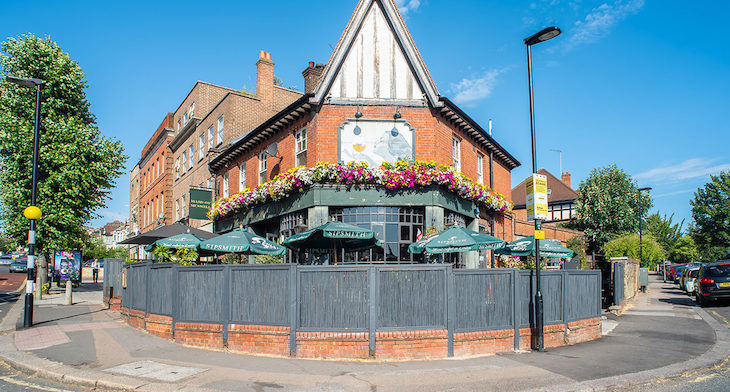 The Maid of Muswell, one of London's best pub gardens