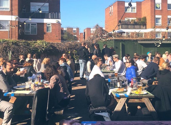 London's best beer gardens: The Old George in Bethnal Green is a contender