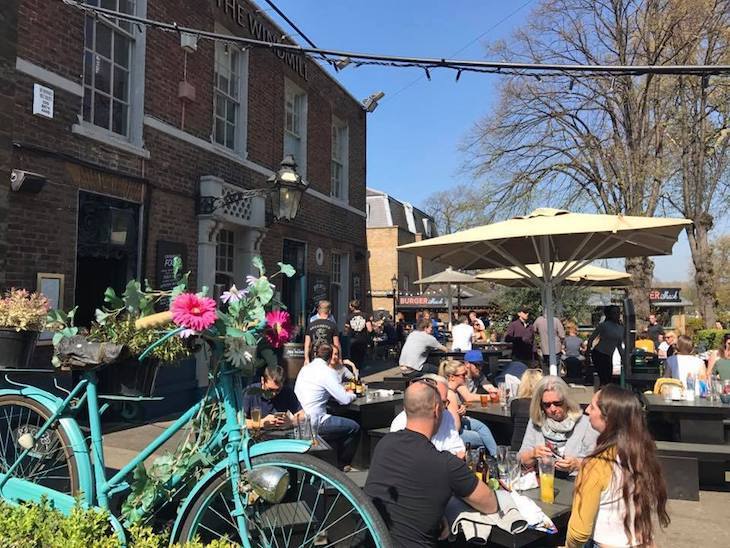 The Windmill on the Common, Clapham is home to one of the best beer gardens in London